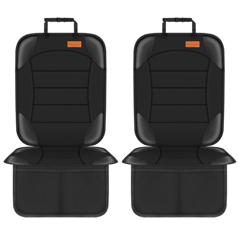 Siivton Car Seat Protector for Child Seat Cushion for Leather and Fabric