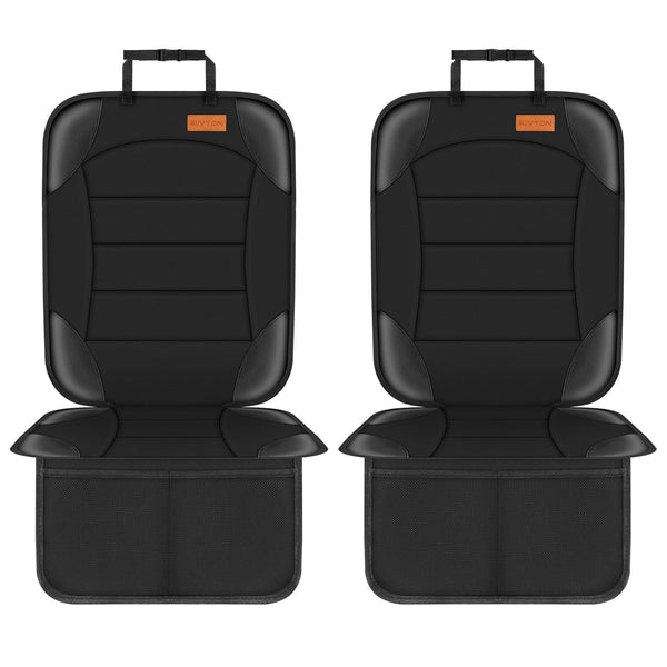 Siivton Car Seat Protector for Child Seat Cushion for Leather and Fabric