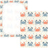 KICPOAY 39x27 Baby Boys Girls Crib Sheets Crabs Beach Fitted Crib Sheets for Standard Baby Mattress