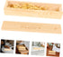 Cabilock Wooden Pregnancy Test Keepsake Box Elegant Lidded Announcement Case for Newborn Memories Storage for Mementos