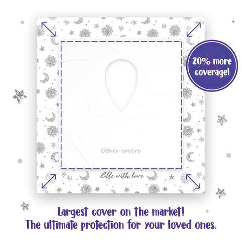 20 Pack Extra Large Disposable Toilet Seat Cover (Boho) – Ideal Travel Toilet Covers for Kids and Adults