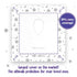 20 Pack Extra Large Disposable Toilet Seat Cover (Boho) – Ideal Travel Toilet Covers for Kids and Adults