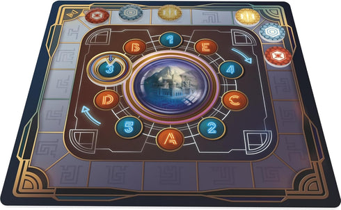 Archeo-Logic Competitive Deduction Board Game, Locate & Map Out a Hidden City, Ages 12+, 1-4 Players