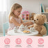 Set Set Set Playset 3+ Porcelain Tea for Girls, Tea Party for Little Girls, Kids Tea Kitchen Pretend Play, Princess Tea
