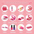 Set 3-5 4-6, 3 4 5 6 7 Toddler Pretend Makeup Kit for Girls, Play Makeup for Kids Fake Make up Toy with Unicorn Purse