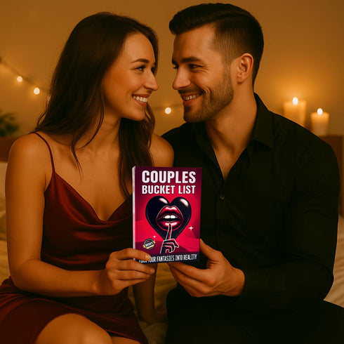 100 RISKY COUPLES Bucket List Spicy Dares & Fun Challenges for Date Night Games for Couples | Adult Games of Romance
