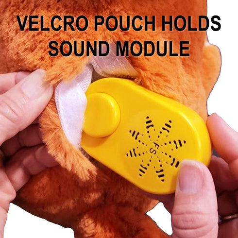 Friendly Songs What Does The Fox Say - 19" Singing Fox Stuffed Animal named Foxy Roxy
