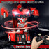 3-5 6-8, 2.4GHz, 360 1:16 Headlight,3-8 Qumcou Transform Remote Control Car, RC Cars for Boys Age One-Button Transform
