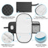 Seeseven Portable Changing Pad for Baby Travel Use, Compact Diaper Change Mat for On The Go Parents, Easy to Carry