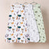 3 Pack 100% 12-18 2-Way david's kids Cotton Baby Sleep Sack Months, Soft Baby Wearable Blankets with Zipper, Comfy