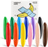 MIROLA KIDS 100% Pure Beeswax Crayon for Toddlers 1-3,12 Colors Non-Toxic Crayons