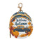 YETTASBIN Autumn Pumpkin Portable Pacifier Holder Case with Metal Hook Buckle & Zipper