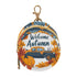 YETTASBIN Autumn Pumpkin Portable Pacifier Holder Case with Metal Hook Buckle & Zipper