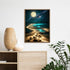 Jazcimdo 1000 1000 1000 Moonlight Jigsaw Puzzles for Adults Pieces, Sparkling Beach Nature Landscape Piece Puzzle