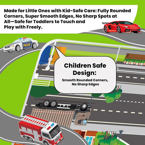 6 Pack 2-4, 3D 3-5, Set Elfew Car Sticker Books for Toddlers Reusable Puffy Vehicle Stickers for Boys Construction