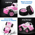37 Qizebaby Pink RC Car for Girls, Remote Control Jeep Toy with LED Lights, Rechargeable Off-Road RC Truck, Gifts