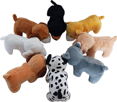 Plush Dogs - Stuffed Animal Dogs, 8 Different Breeds, SUPER SOFT