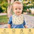Muslin Baby Drooling Bibs, Soft & Absorbent Multi-Layer Bibs for Teething Boys and Girls