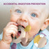 akolik 0 3 6 9 12 18 Teething Toys for Babies, Baby Teethers Toy Teething Ring Silicone, Grasping Teething Toy, BPA