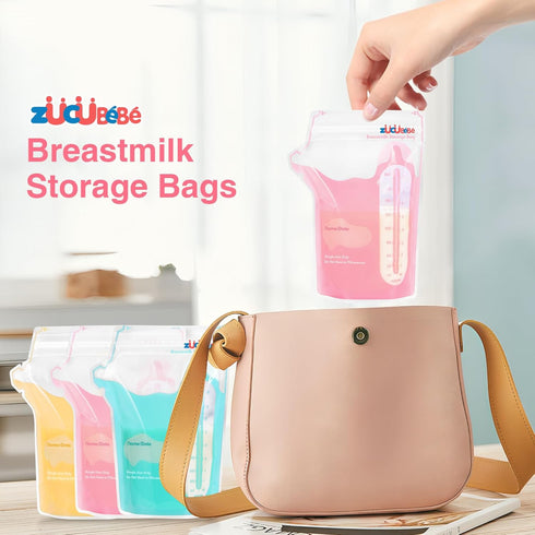 ZCBB Bags(360 Count)8oz Breastmilk Storage Milk Storage Bags for BreastfeedingBPA Free with Easy Pour Spout, Self