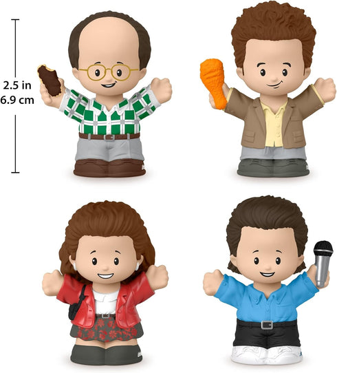 Little People Collector Seinfeld TV Series Special Edition Figure Set - 4 Characters in a Display Box