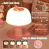 Dimmable LICKLIP Toddler Night Light Lamp, LED Bedside Lamp with Star Projector, Kids Lights Timer Design & Color