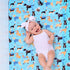 UOMNY Fitted Crib Sheet for Standard Crib and Toddler Mattresses, Baby Sheet, 1 Pack (Dog Toddler Sheet)