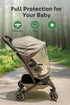 GOCKUAP Rain Cover for Joolz AER+ Stroller, Windproof & Waterproof Stroller Weather Shield Accessory, All-Season Baby