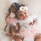 MON AMI Pink Ballerina African American Doll – 15”, Soft & Cuddly Plush Doll, Great Gift for Kids