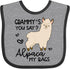 inktastic Grammy's You Say Alpaca My Bags Baby Bib