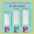 2T-5T, 28 Sposie Diaper Booster Pads with Adhesive, fits Diaper Sizes Baby Diaper Pads Inserts Overnight, Diaper Liners