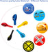 52 Set 12 Inches PANTIDE Pcs Railroad Crossing Train Balloons Latex Balloons Bouquet with Ribbon Railway Choo Choo