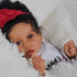 Black Reborn Baby Doll Girl, 20 inch African American Soft Body Doll, Best Gift for Kids Age 3+