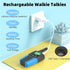 Kids Walkie Talkies Rechargeable 3 Pack, Long Range Walky Talky for Family Games, Mini 2 Way Radio Toy for Ages 3-12