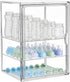 Baby Bottle Storage Organizer for Countertop, X-Large Clear Bottle Organizer, Baby Bottle