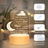 Cozy Baptism Gifts for Girl Boy, Baby Nursery Night Light for Bedtime Prayer, Baby Christening Gifts for Boys Girls