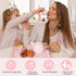 Set 49PCS Set Playset, Set 3-8, iAOVUEBY Tea Party for Little Girls, Princess Tea Time Toys Including Tea Dessert