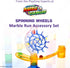 Marble Genius Spinning Wheels Marble Run Accessory Add-On Set (5 Pieces) - Designed to Enhance Your Child’s Problem-Solving Skills While Providing Hours of Fun and Playful Entertainment