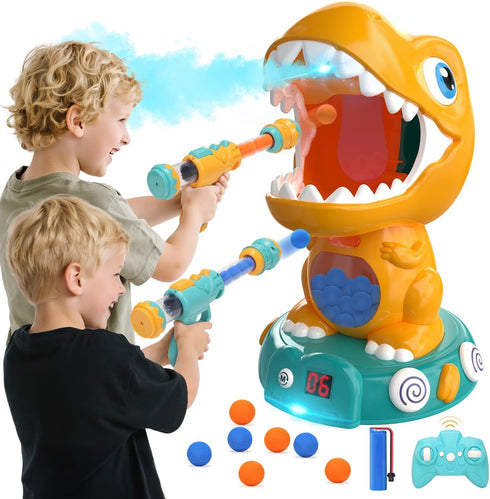 EagleStone Remote Control Dinosaur Shooting Toys for Kids 3-5 5-7 8-12, Electronic
