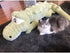 Hofun4U 61 inch Alligator Plush Pillow, Stuffed Animal Home Decoration Gift for Kids & Adults (Green)