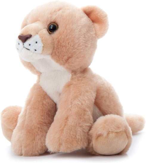 The Petting Zoo Lioness Plush Toy, Gifts for Kids, Wild Onez Zoo Animals (8 inches)
