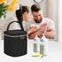 Pack 4 9 Fasrom Breastmilk Cooler Bag with Ice Fits Large Baby Bottles up to Ounce, Insulated Baby Bottle Bag