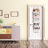Univivi Over The Door Organizer, Wall Mount Hanging Organizer with Large Compartments and Mesh Side Pockets