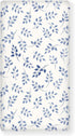Winpema Blue Leaves Fitted Crib Sheet Plant Baby Crib Sheet Fit Standard Crib