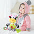 Interactive 3D Teethers Musical Baby Toy, Plush Stroller Hanging Doll for Infants, Soft Toys with Multi-Sensory Features