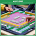 33'' 33'' Dunzy x Mahjong Mat with Carrying Bag Non Slip Noise Reduction Gaming Mat Rubber Mahjong Table Cover
