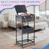 TUDALLK Organize-3 Diaper2In1 Baby Diaper Caddy Tier RollingDiaper Cart Newborn essentials Caddy With Dividers