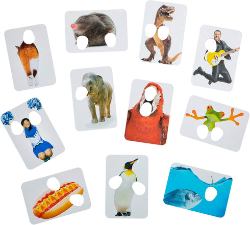 Holey Moley - Card Guessing Game, Who Am I? for Kids & Family, Ages 6+
