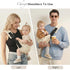 Strap(7-30lbs), MISSWISDOM Baby Sling Carrier, Toddler Carrier Sling with Double Safety Buckle and Adjustable Shoulder