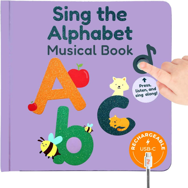 Cali's Books Alphabet Book for Toddlers 1-3 - Learn ABC, Musical Books